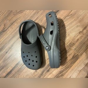 Gray Crocs